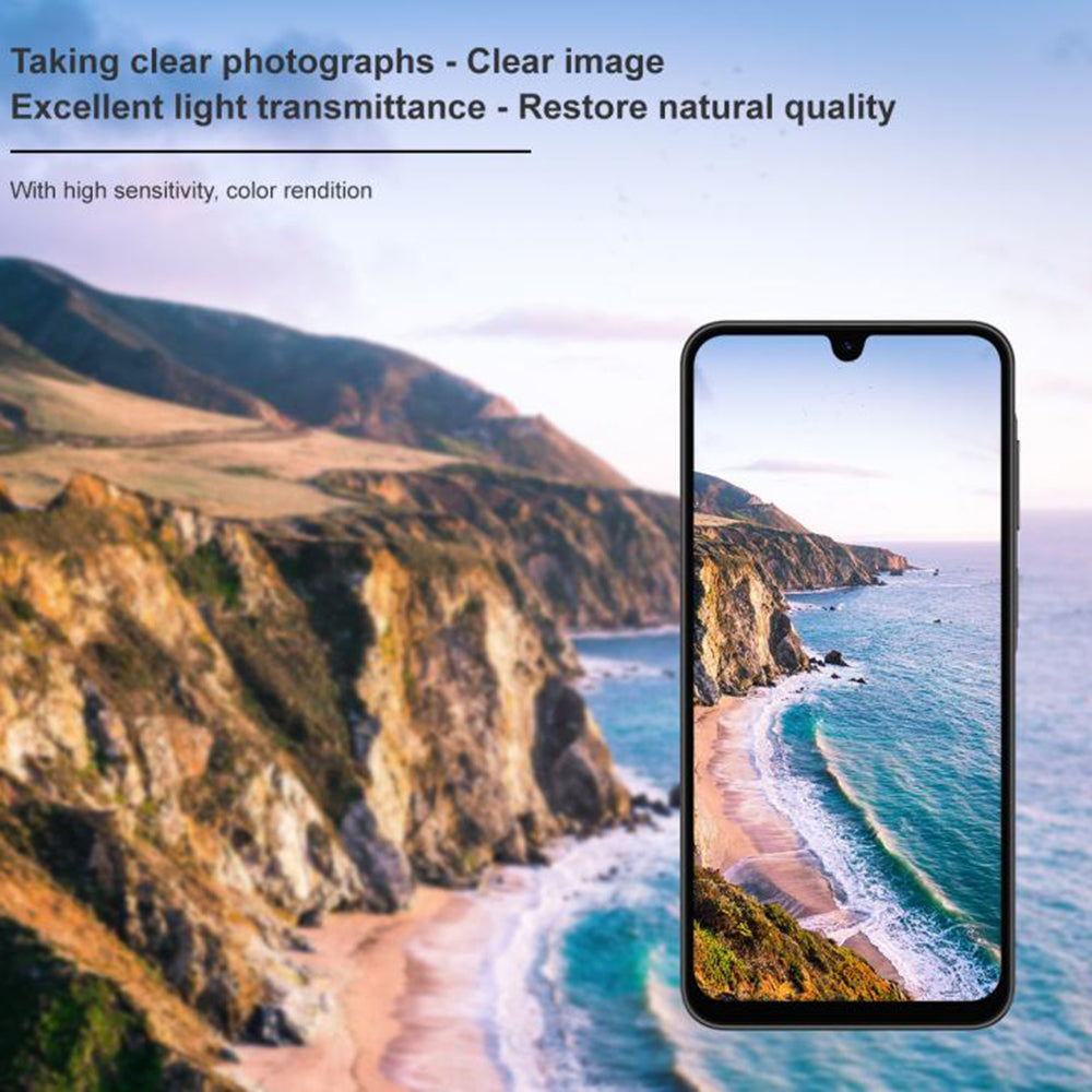 Techsuit Rear Camera Protective Film for Samsung Galaxy A17 4G A175 / A17 5G A176, Tempered Glass, Black