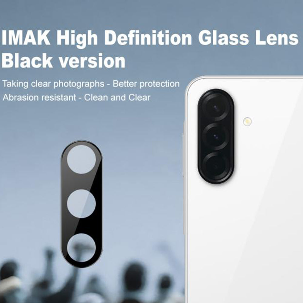 Techsuit Rear Camera Protective Film for Samsung Galaxy A17 4G A175 / A17 5G A176, Tempered Glass, Black