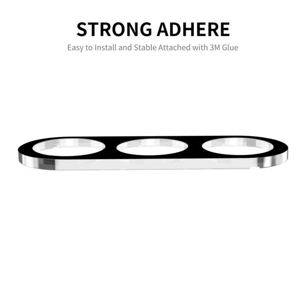 Techsuit Rear Camera Protection Film for Samsung Galaxy S26 Plus, Tempered Glass, Black
