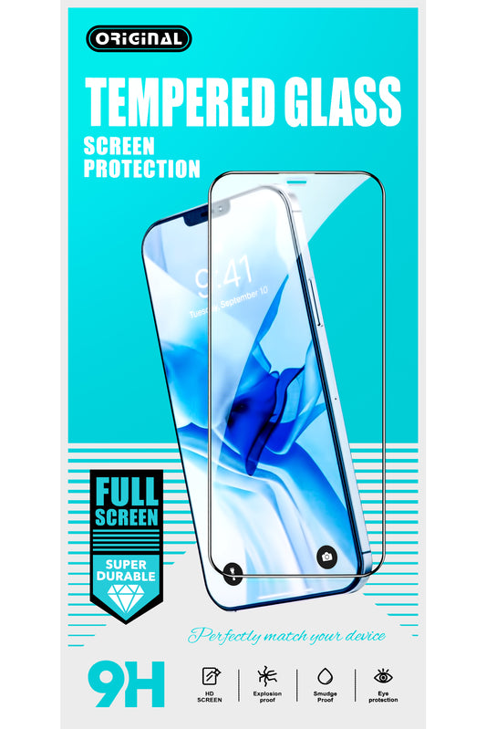 OEM Screen Protector for Samsung Galaxy A32 5G A326, Shielded Glass, Full Glue, 21D, Black