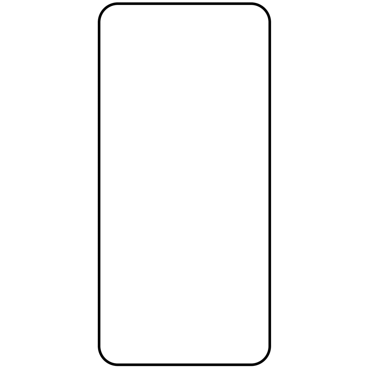 Blue Shield Screen Protector for Oppo Reno13, Tempered Glass, Full Glue, Case Friendly, Black