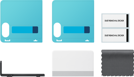 Samsung Anti-reflecting Outer Screen Protector Film for Galaxy Z Flip8 F776, Plastic, Set of 2 pieces EF-UF776CTEGWW