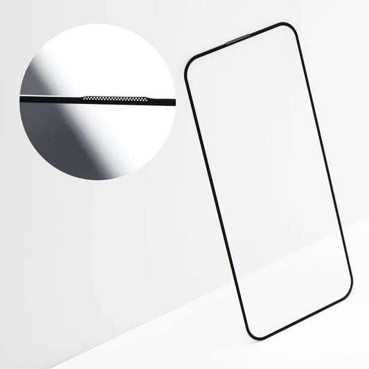 OEM OG Premium Screen Protector for Apple iPhone 17 Pro Max, Tempered Glass, Full Glue, Black
