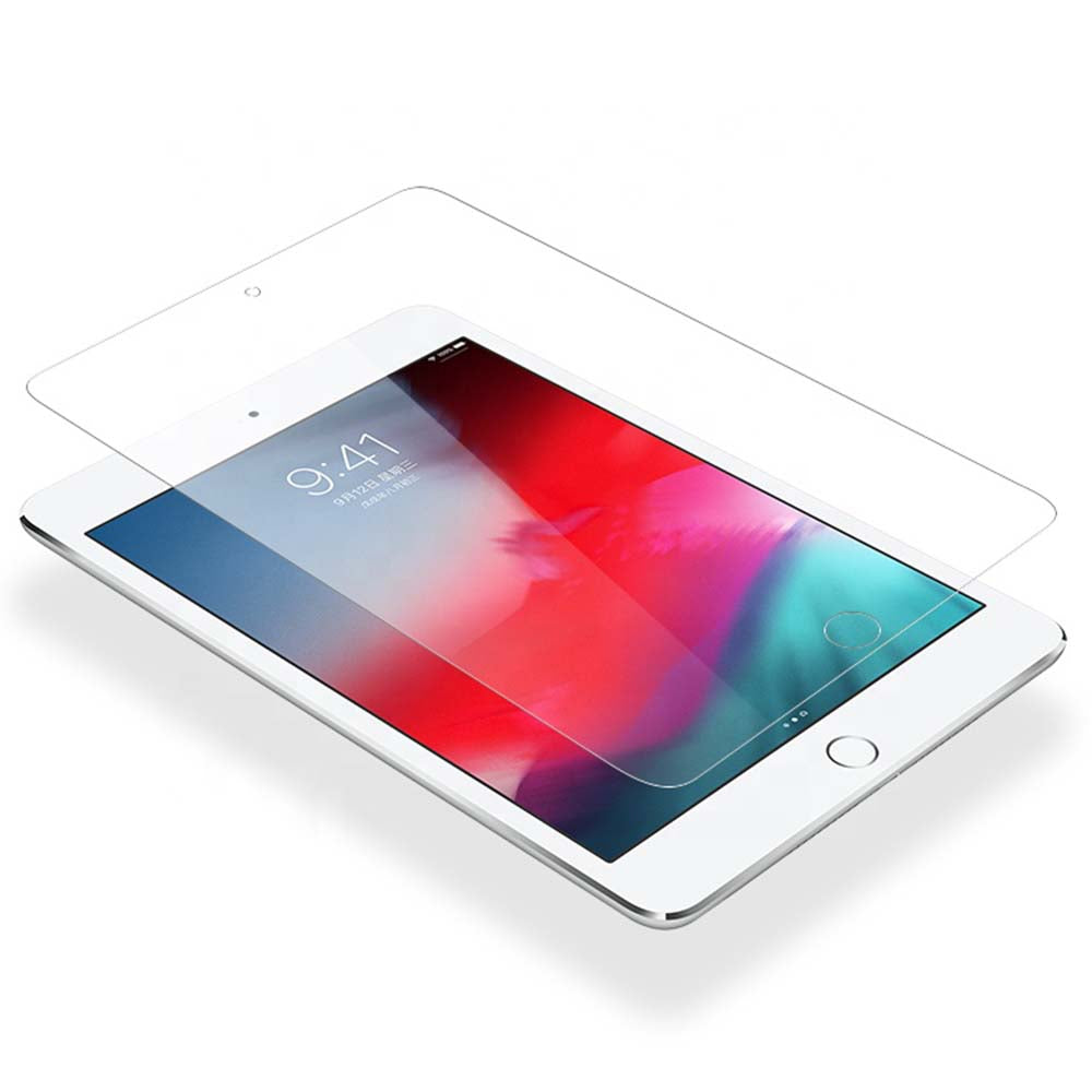 Blueo HD Screen Protector for Apple iPad 10.2 (2021) / 10.2 (2020) / 10.2 (2019), Tempered Glass, Full Glue
