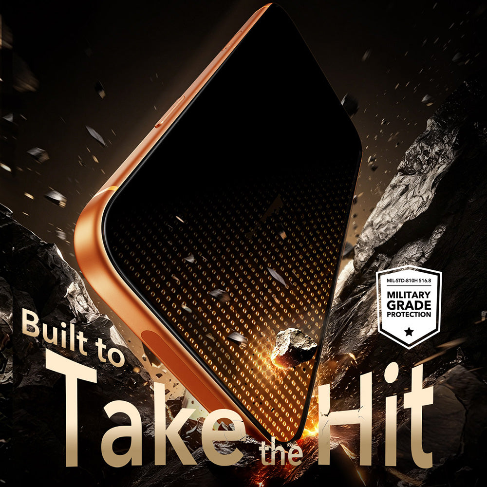 ESR Armorite Pro UltraFit Screen Protector for Apple iPhone 18 Pro Max / 17 Pro Max, Tempered Glass, Full Glue, Black