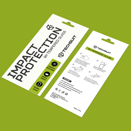 Privacy Techsuit Screen Protector for Apple iPhone 17 Pro, Tempered Glass, Full Glue, 111D