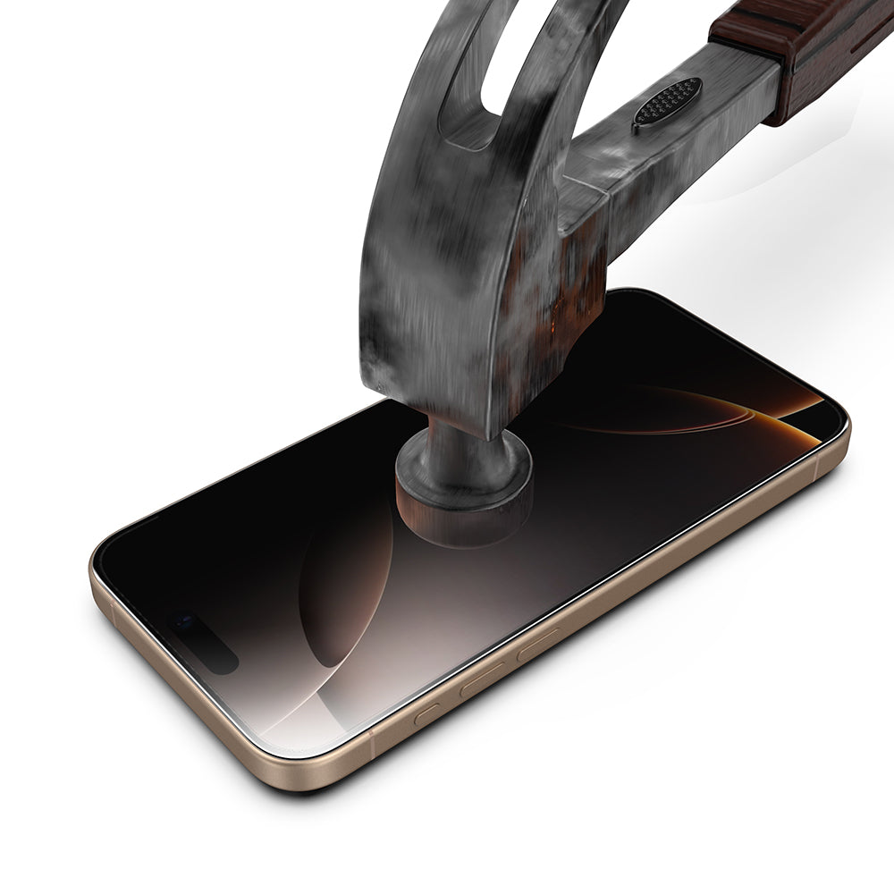 Privacy Screen Protector Techsuit TitanGlass for Apple iPhone 18 Pro Max, Tempered Glass, Full Glue, Set of 2 pieces