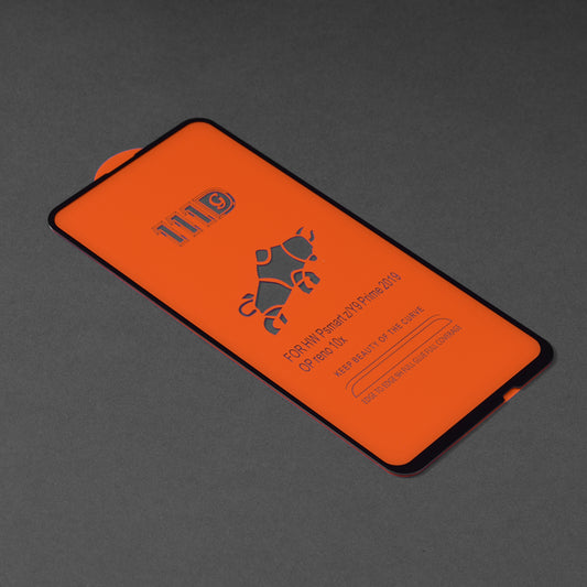 Techsuit Screen Protector Film for Huawei Y9 Prime (2019) / P Smart Z, Tempered Glass, Full Glue, 111D, Black