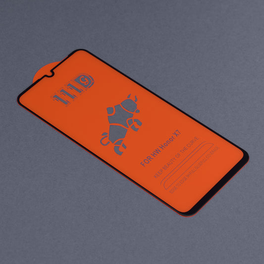 Techsuit Screen Protector Film for Xiaomi Redmi 13C 5G / 13C / Poco C65, Tempered Glass, Full Glue, 111D, Black