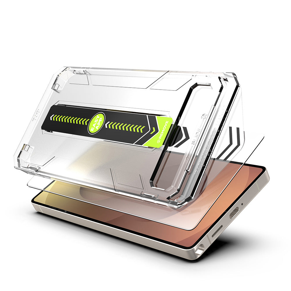 Techsuit TitanGlass CrystalHD Screen Protector for Samsung Galaxy S26 Plus S947, Tempered Glass, Full Glue