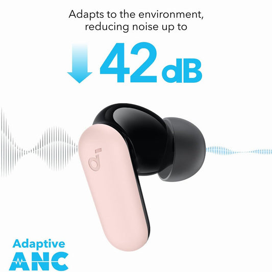 Handsfree Bluetooth Anker SoundCore P30i, TWS, Pink A3959351