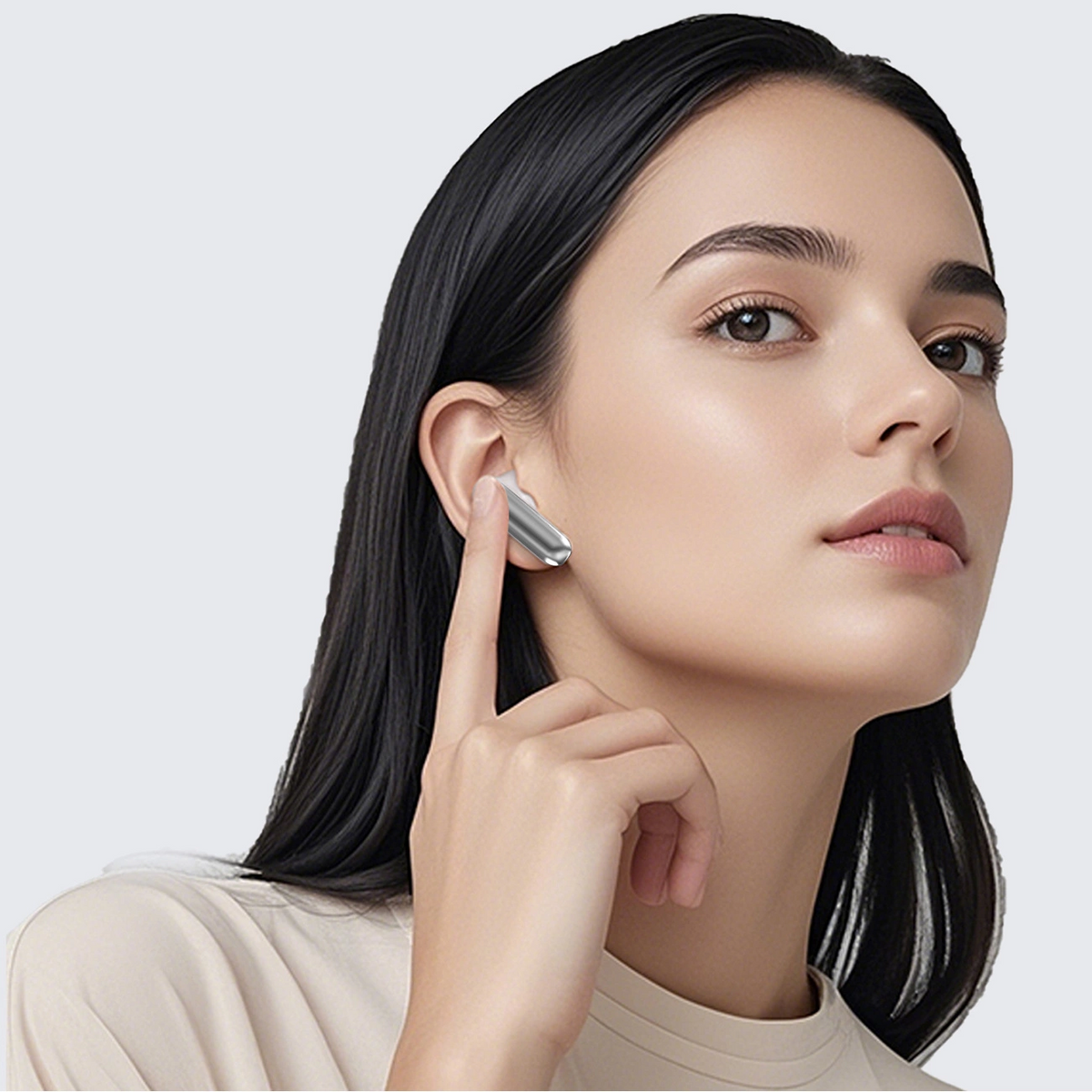 Bluetooth Handsfree Dudao U21, TWS, ANC, White