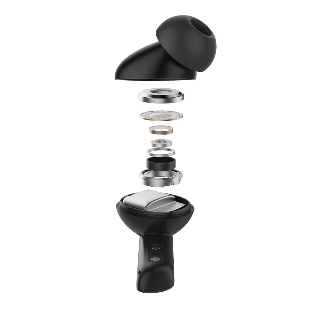 Handsfree Bluetooth Spigen SA2402, TWS, ANC, White ASD07964