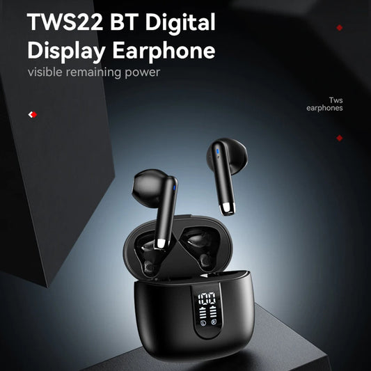 Handsfree Bluetooth Yesido TWS22, TWS, Black