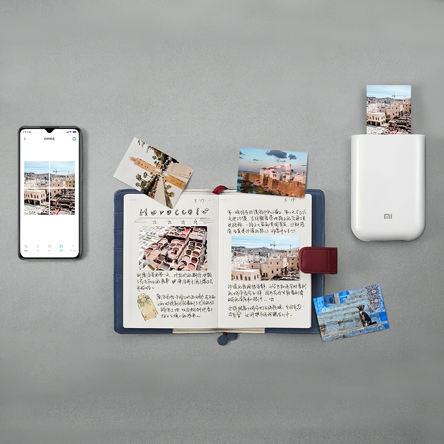 Xiaomi Zink Photo Paper for Mi Portable Photo Printer, Set of 20 pieces TEJ4019GL