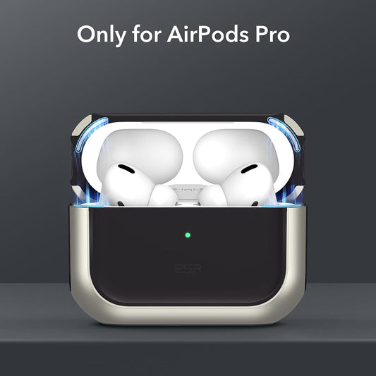 ESR Orbit Hybrid Case for Apple AirPods Pro Series, Gray