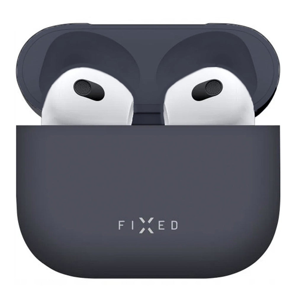 Fixed Silky Case for Apple AirPods 4, Blue