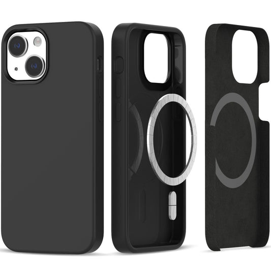 MagSafe Case for Apple iPhone 14/13, Tech-Protect, Silicone, Black