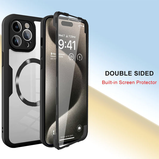 MagSafe Case for Apple iPhone 17 Air, Techsuit, ColorVerse 360, Blue