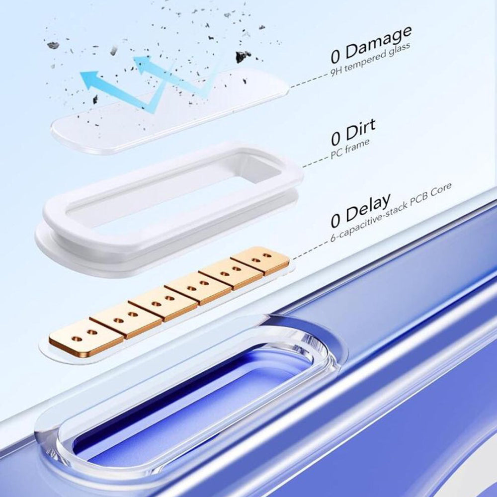MagSafe Case for Apple iPhone 16 Plus, ESR, Classic Hybrid Kickstand Slide, Transparent