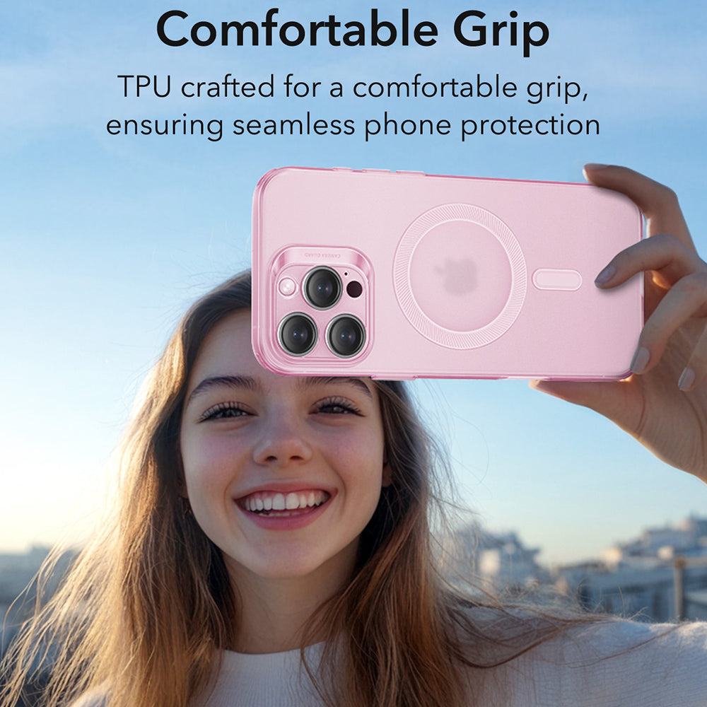 MagSafe Case for Apple iPhone 16 Pro, ESR, Zero, Satin Pink