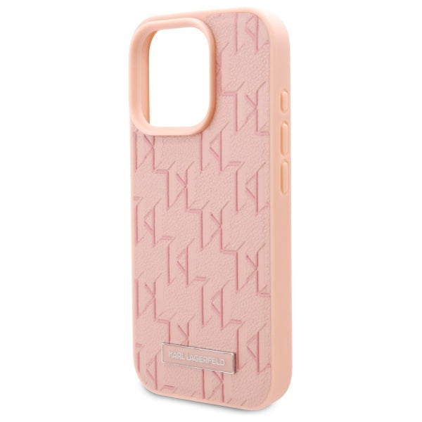 MagSafe Case for Apple iPhone 16 Pro Max, Karl Lagerfeld, Hot Stamp, Pink