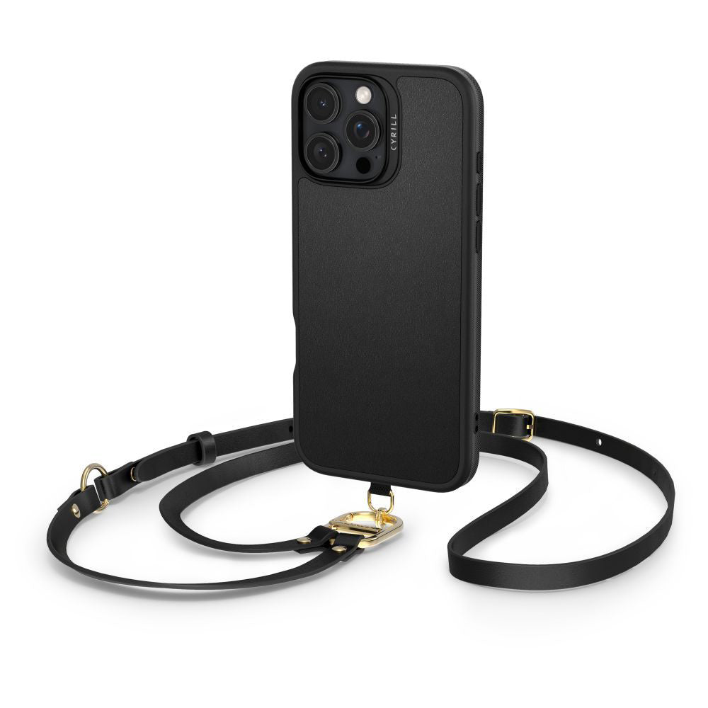MagSafe Case for Apple iPhone 16 Pro Max, Spigen, Cyrill Kajuk Classic Charm, Black