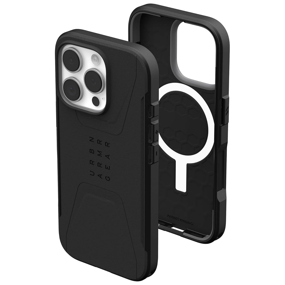 MagSafe Case for Apple iPhone 16 Pro Max, Urban Armor Gear, Essential Armor, Black