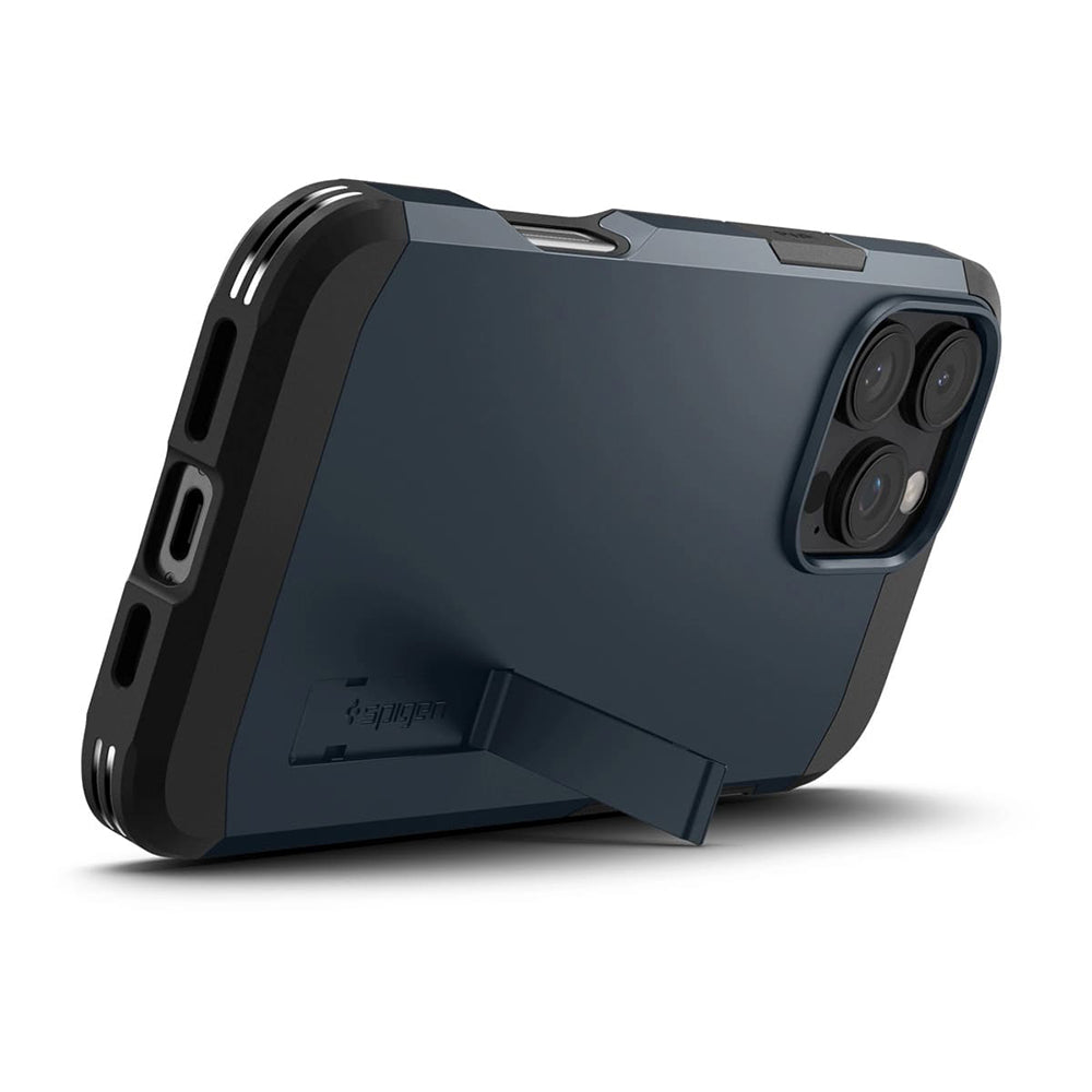 MagSafe Case for Apple iPhone 16 Pro, Spigen, Tough Armor, Blue ACS08147