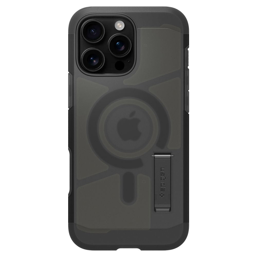 MagSafe Case for Apple iPhone 16 Pro, Spigen, Tough Armor, Satin Black ACS09072