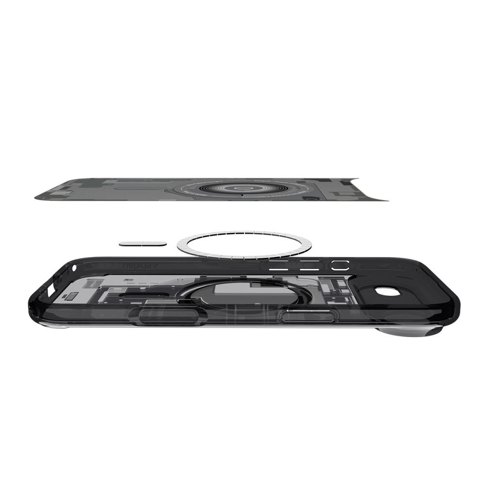 MagSafe Case for Apple iPhone 17 Air, Spigen, Ultra Hybrid Zero One, Black ACS10320