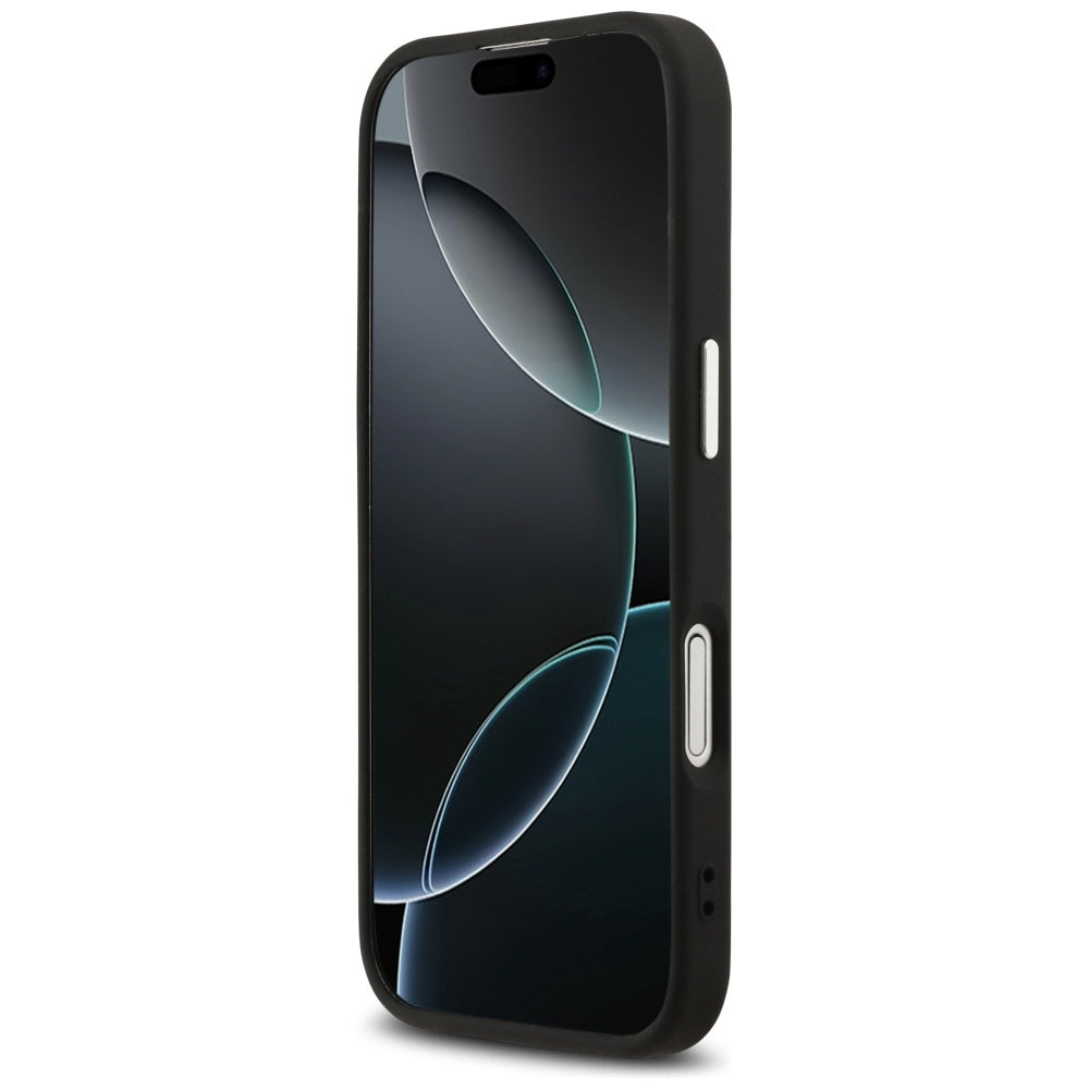 MagSafe Case for Apple iPhone 17, Guess, Classic Logo, Black