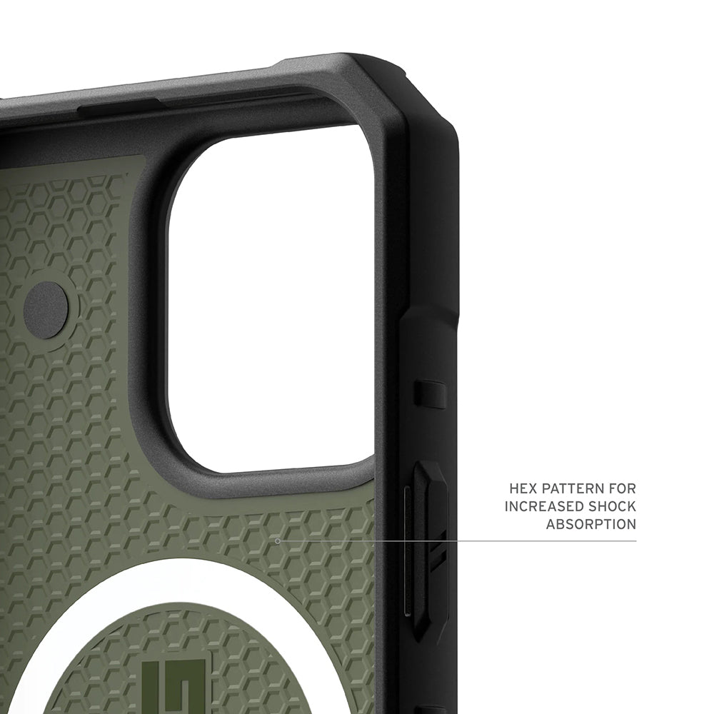 MagSafe Case for Apple iPhone 17 Pro Max, Urban Armor Gear, Pathfinder, Green