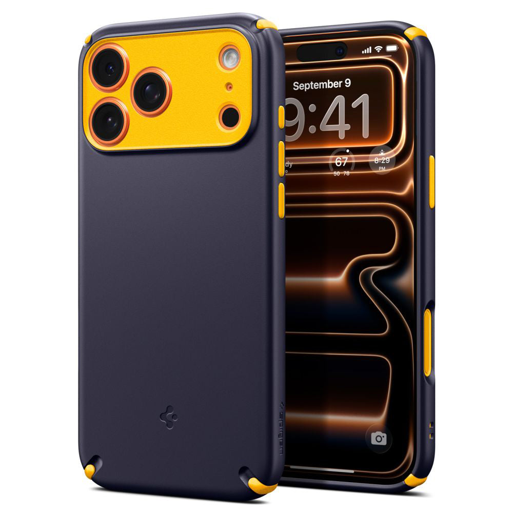 MagSafe Case for Apple iPhone 17 Pro, Spigen, Caseology Nano Pop Hybrid, Purple ACS11149