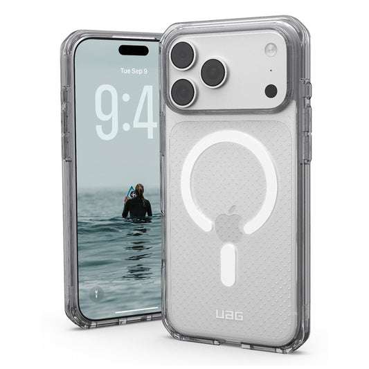 MagSafe Case for Apple iPhone 18 Pro / 17 Pro, Urban Armor Gear, Dot, Silver