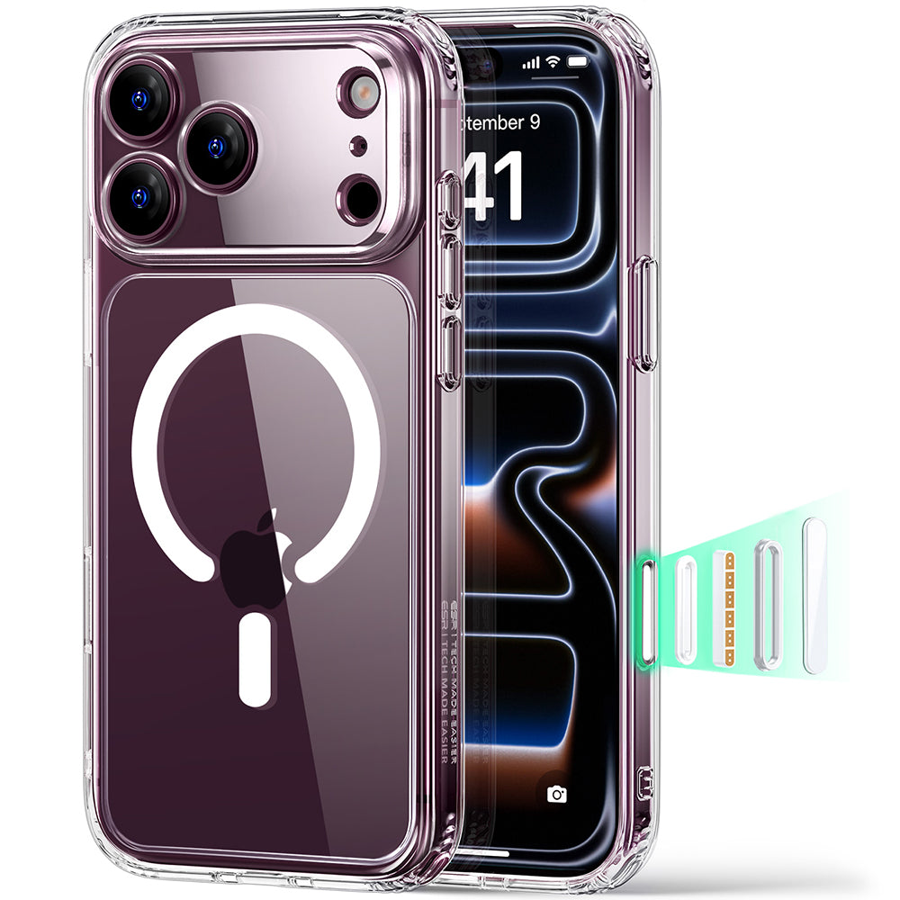 MagSafe Case for Apple iPhone 18 Pro Max / 17 Pro Max, ESR, Classic Hybrid, Transparent