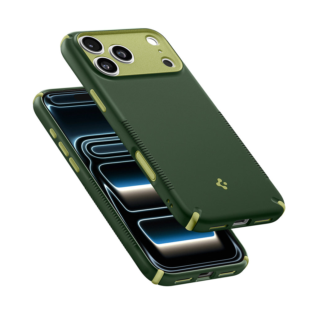 MagSafe Case for Apple iPhone 18 Pro Max / 17 Pro Max, Spigen, Caseology Nano Pop Hybrid, Green ACS12139