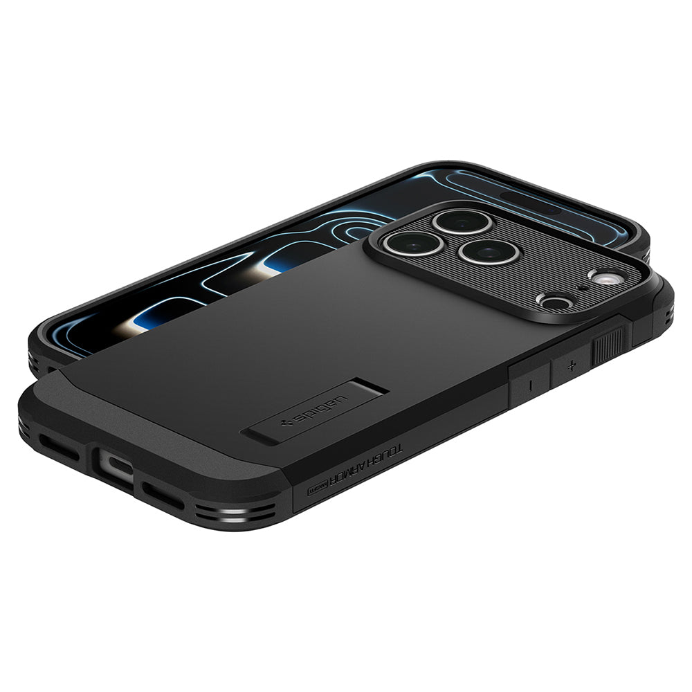 MagSafe Case for Apple iPhone 18 Pro Max / 17 Pro Max, Spigen, Tough Armor T, Black ACS12136