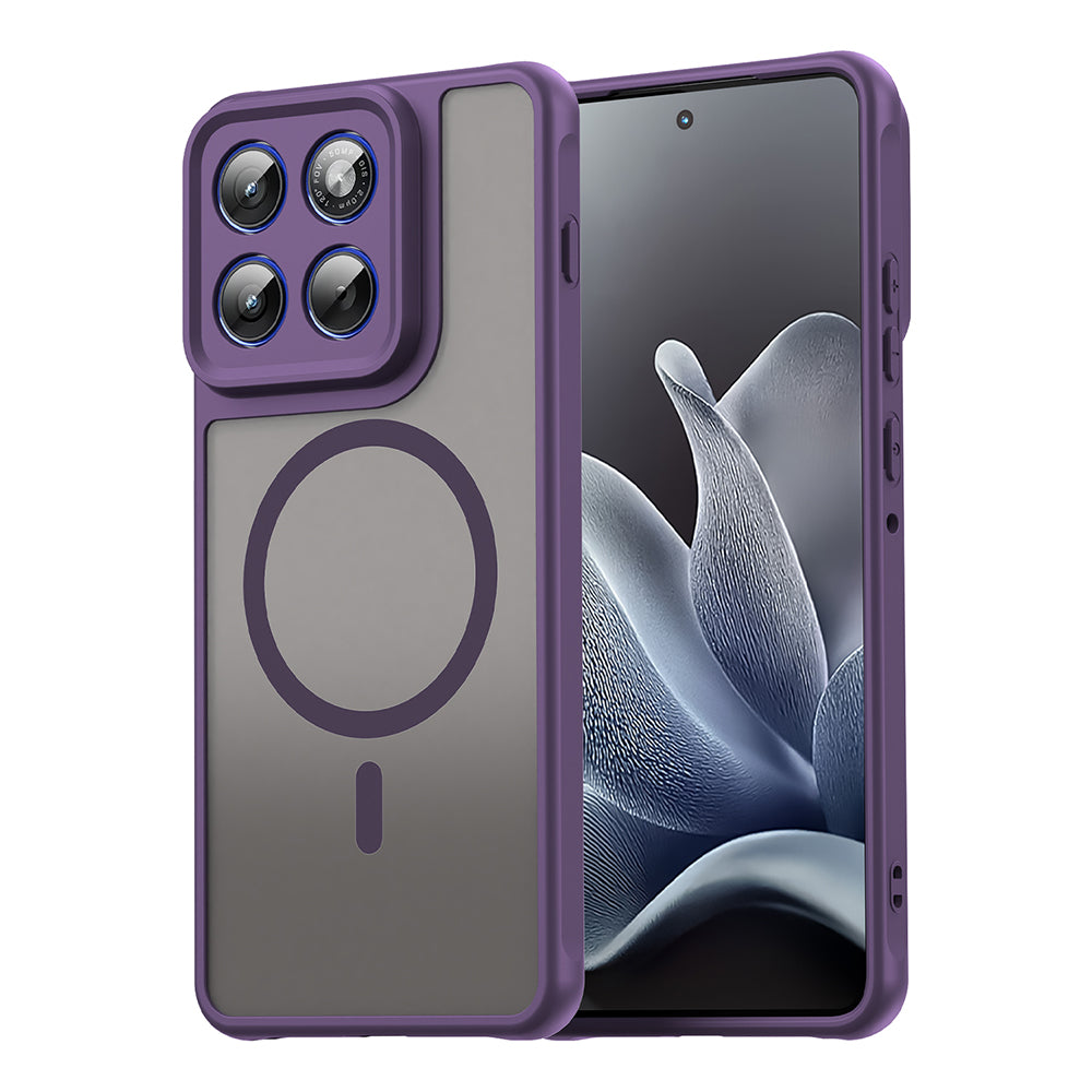 MagSafe Case for Motorola Edge 70, Techsuit, HaloFrost II, Purple
