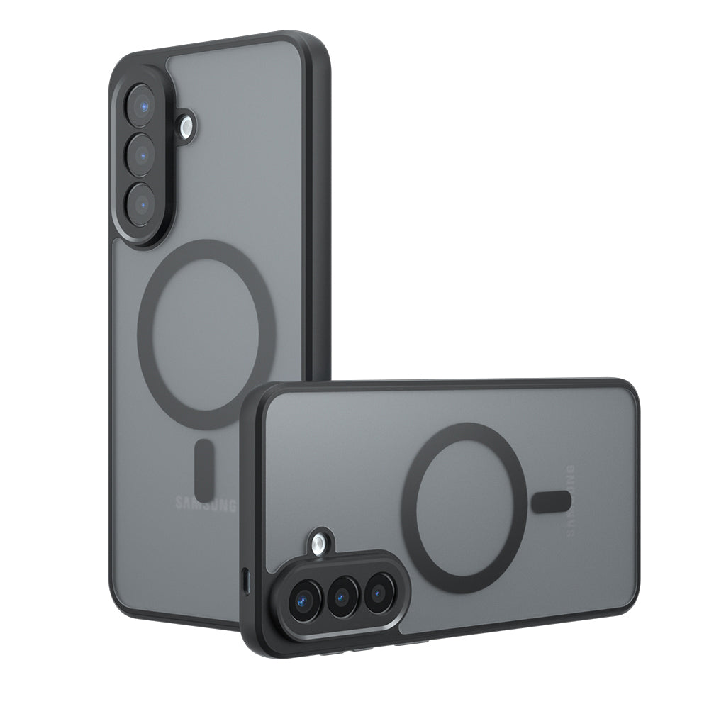 MagSafe Case for Samsung Galaxy A57 5G, Techsuit, PureFrost, Satin Black