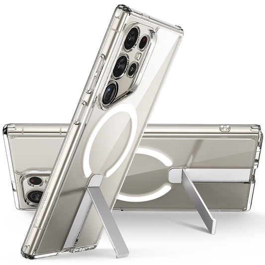 MagSafe Case for Samsung Galaxy S24 Ultra S928, ESR, Boost Flickstand, Transparent