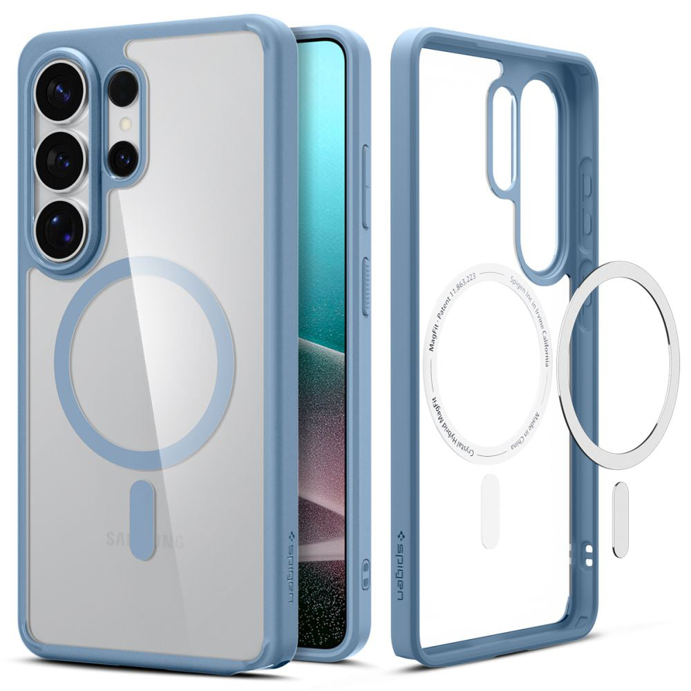 MagSafe Case for Samsung Galaxy S26 Ultra S948, Spigen, Ultra Hybrid, Blue ACS11207