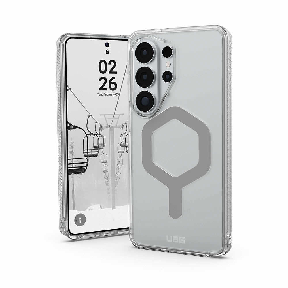 MagSafe Case for Samsung Galaxy S26 Ultra S948, Urban Armor Gear, Plyo, Transparent