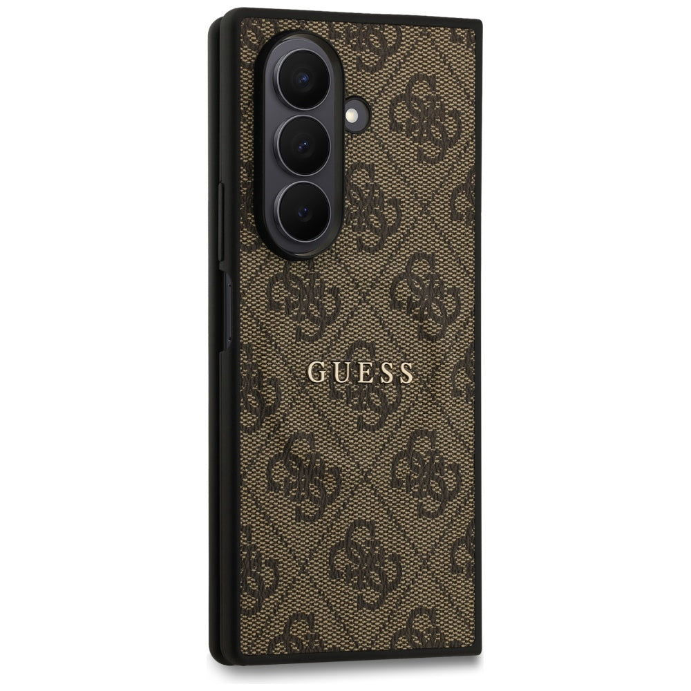 MagSafe Case for Samsung Galaxy Z Fold7 F966, Guess, 4G Classic, Brown