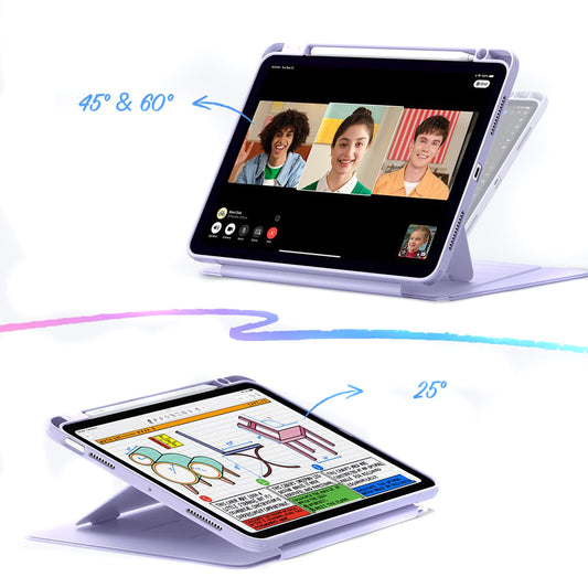Case for Apple iPad Air 11 (2025) / Air 11 (2024) / Air (2022) / Air (2020), ESR, Flip Hybrid, Violet