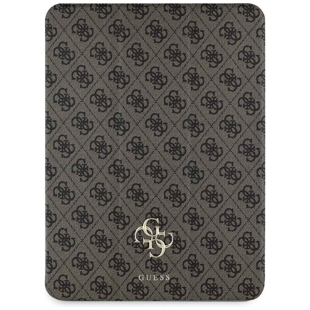 Case for Apple iPad Pro 13 (2024), Guess, 4G Big Logo, Brown