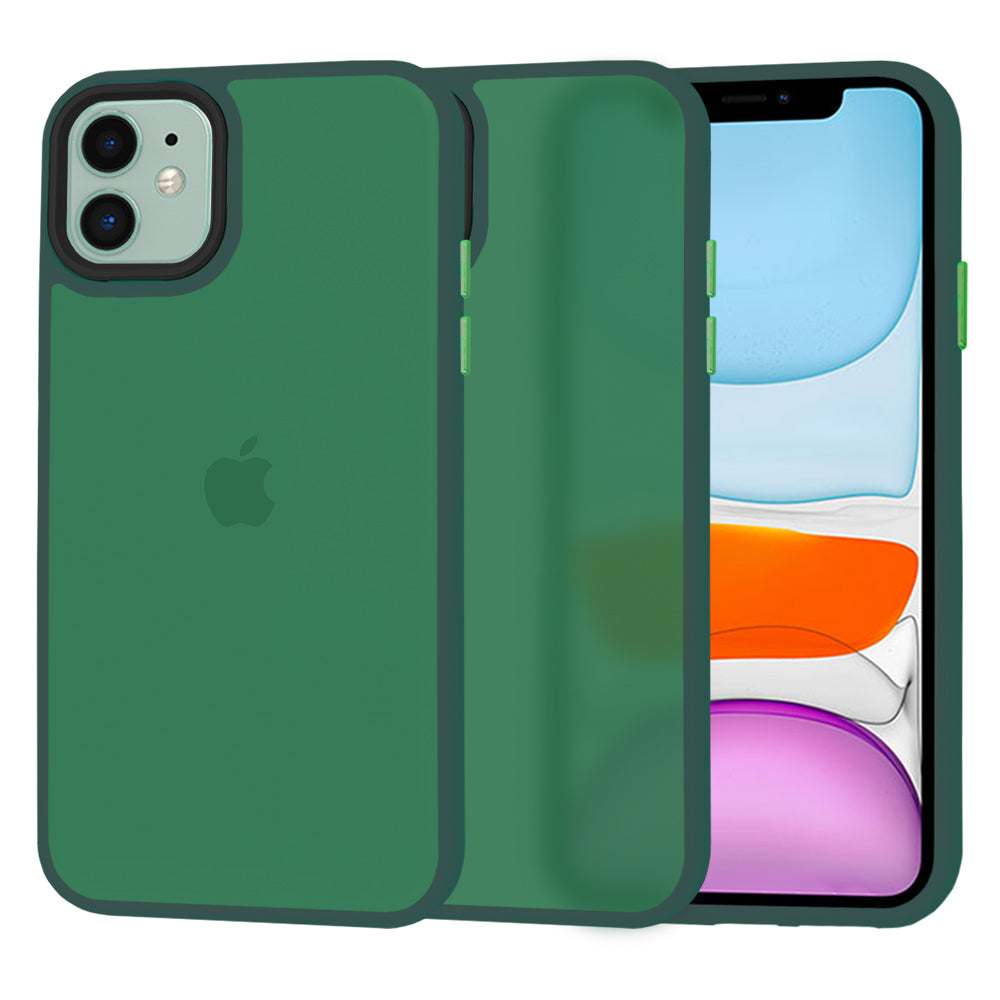 Case for Apple iPhone 11, Techsuit, HaloFrost, Green