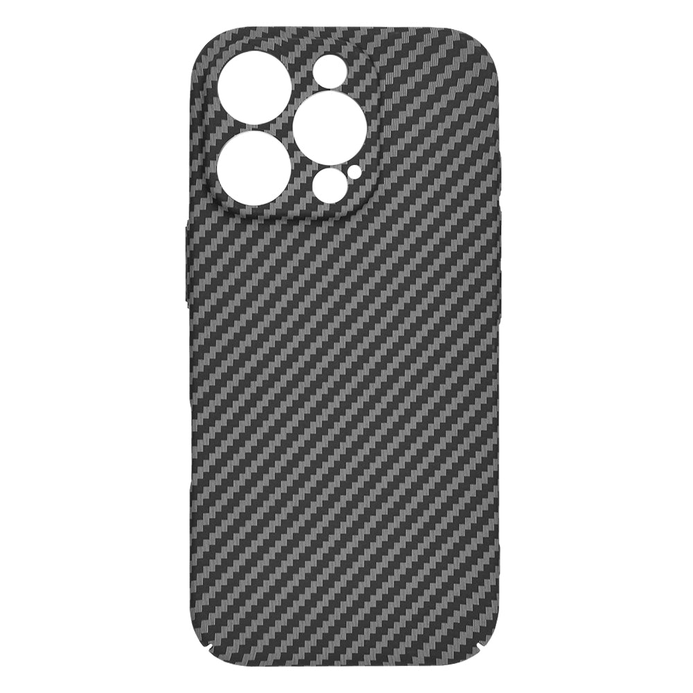 Case for Apple iPhone 13 Pro, Techsuit, Carbonite FiberShell, Black