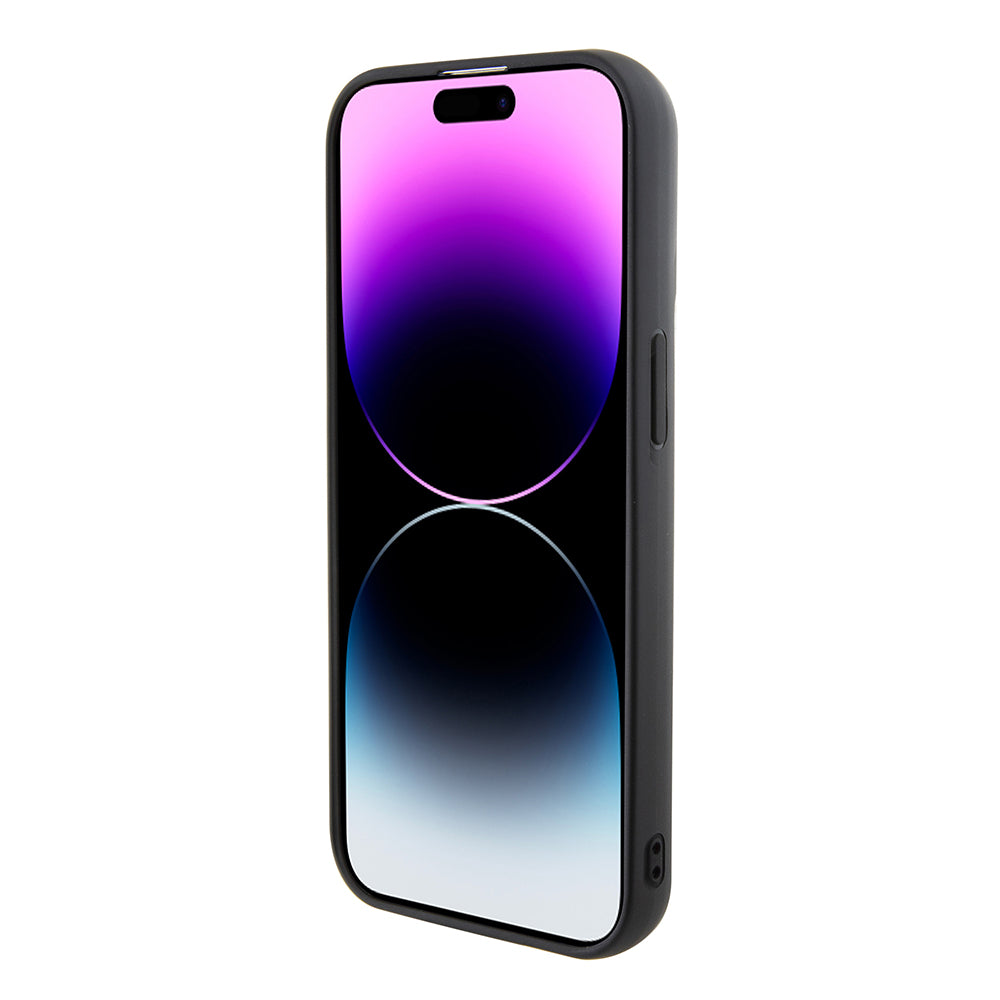 Case for Apple iPhone 15, Karl Lagerfeld, 3D Rubber Multi Logo, Black