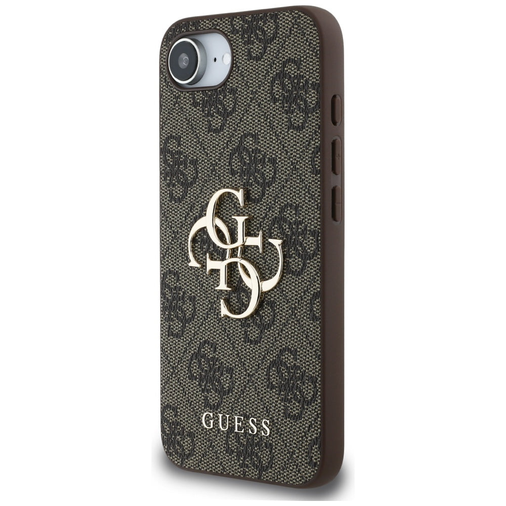 Case for Apple iPhone 17e / 16e, Guess, 4G Big Logo, Black